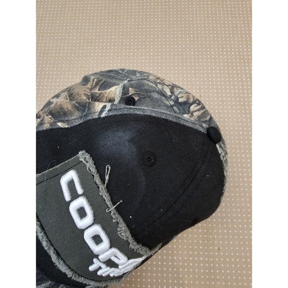 Cooper Tires Camouflage Hat Spell Out Logo Camo Baseball Trucker Strap Back Cap - Picture 7 of 9